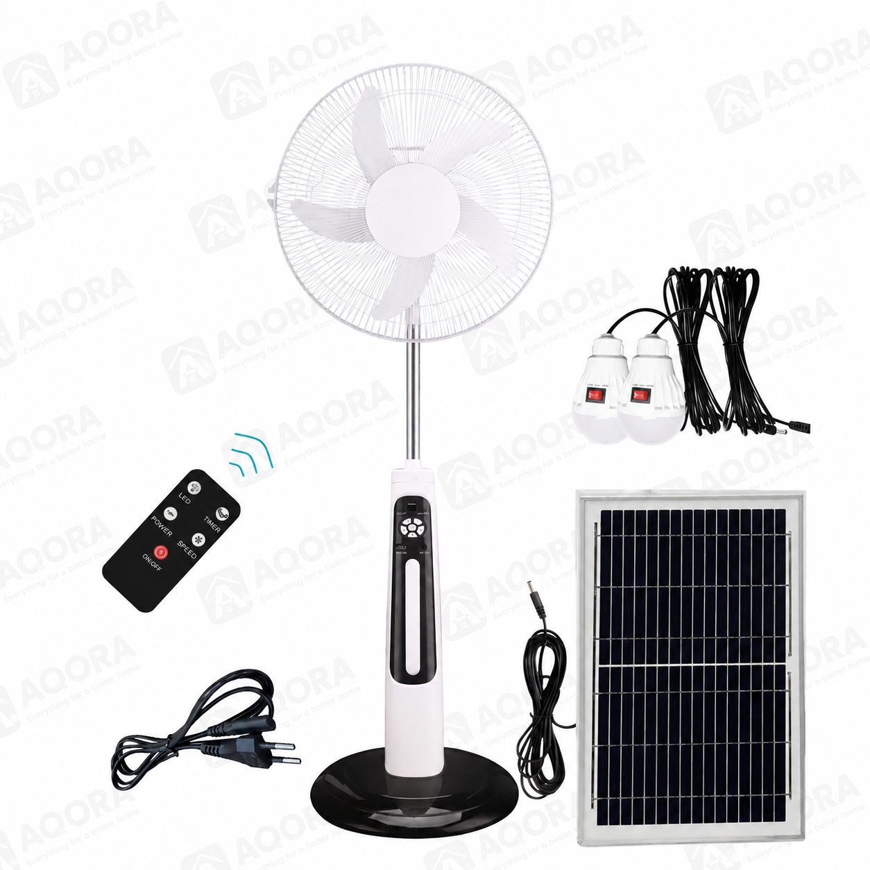 rechargeable standing fan